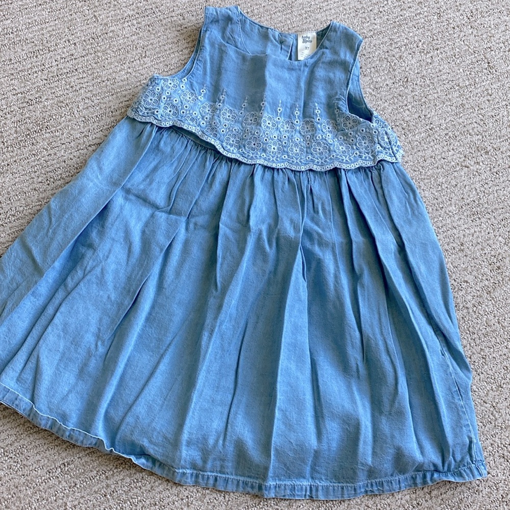 Light denim summer dress